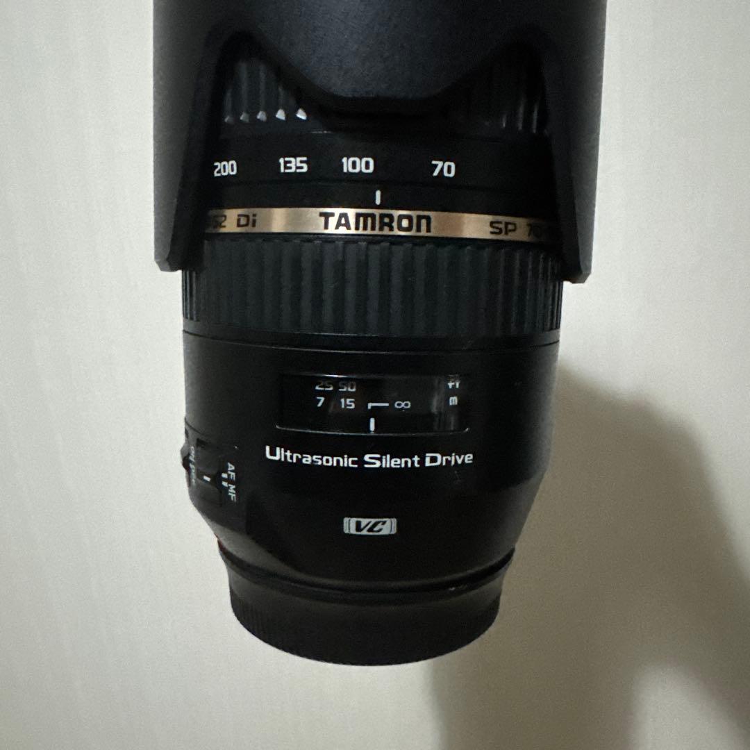 ジャンク品 TAMRON SP 70-300mm F4-5.6 EFマウント