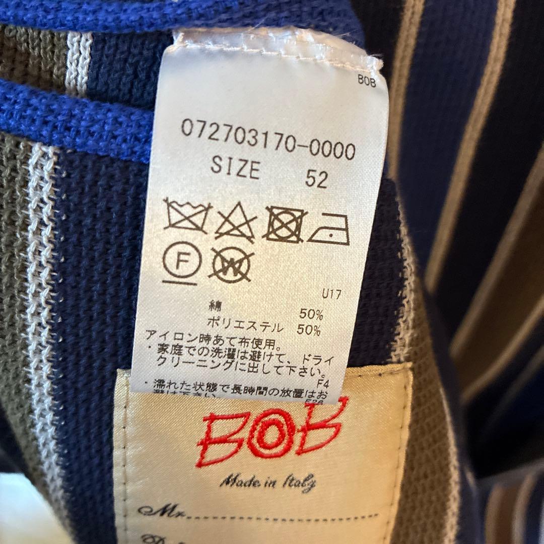ゾーイ ZOY Design by BOB ボブ L ストライプジャケット