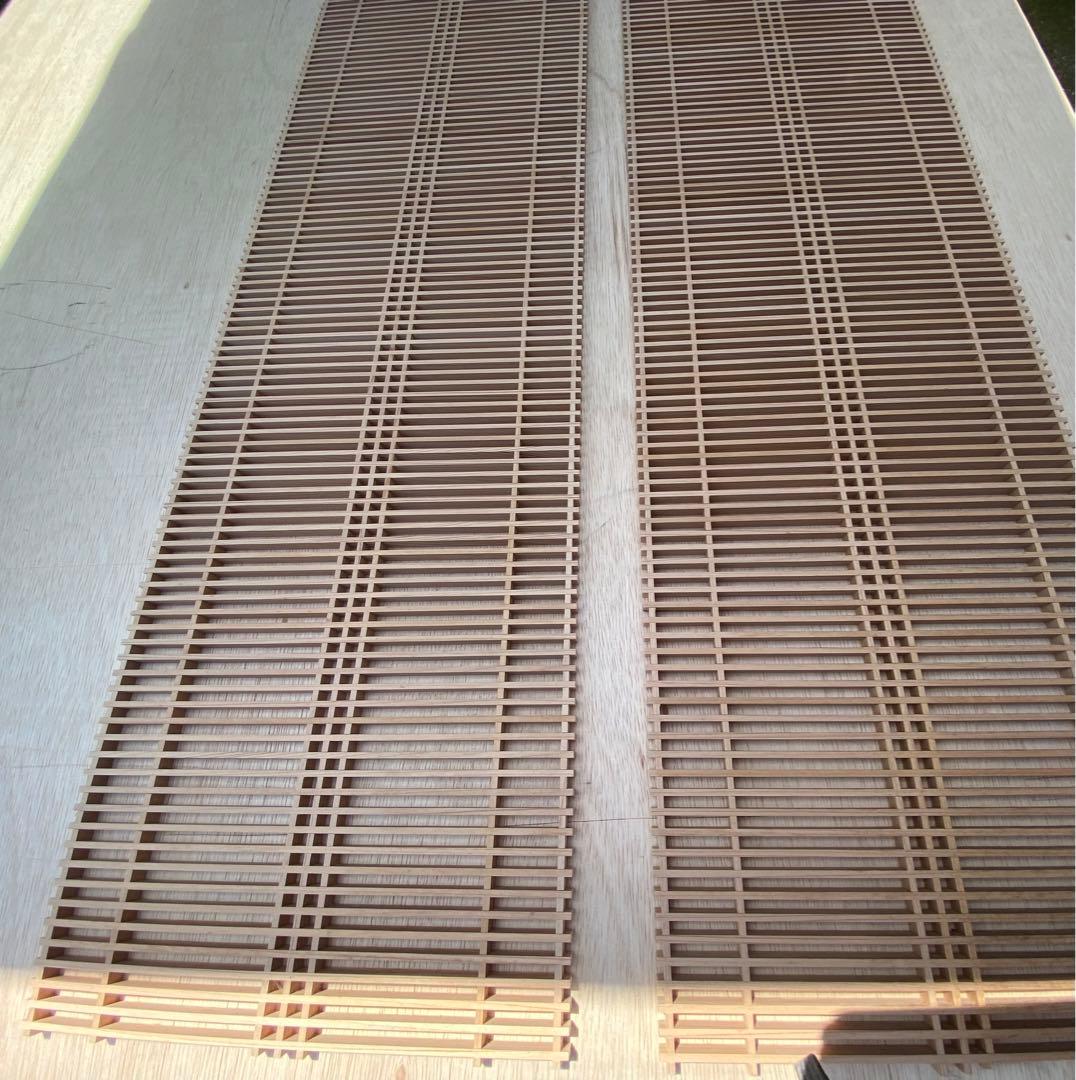 欄間組子2枚1組