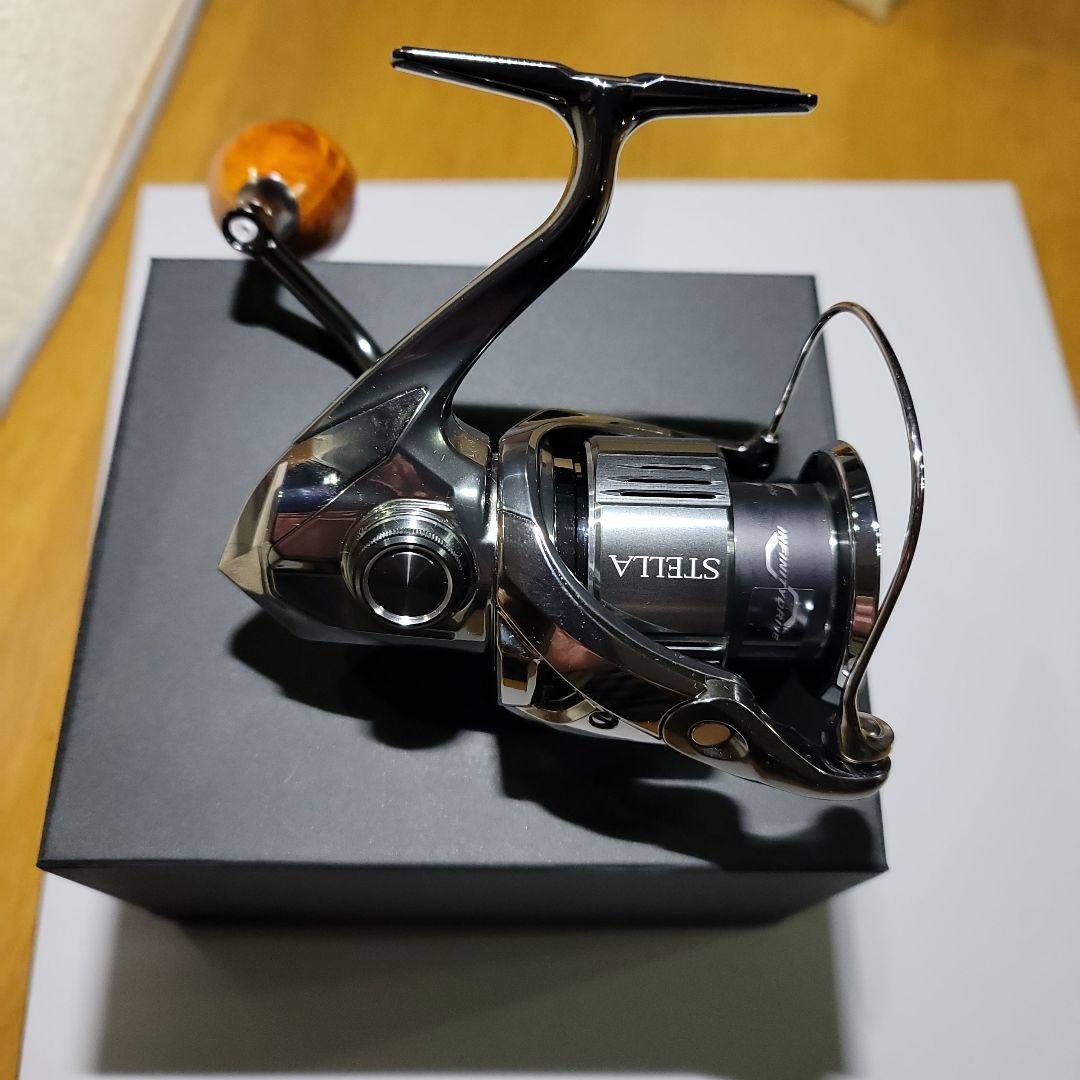 シマノ 22 ステラ C3000XG ウォーターランド ウッドノブ交換済 - メルカリ