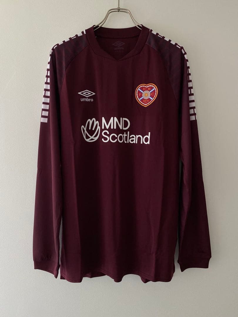 【美品•日本未発売】ハートオブミドロシアンFC shirt umbro 美品 ハーツ 2024-25 ユニフォーム - ユニ11