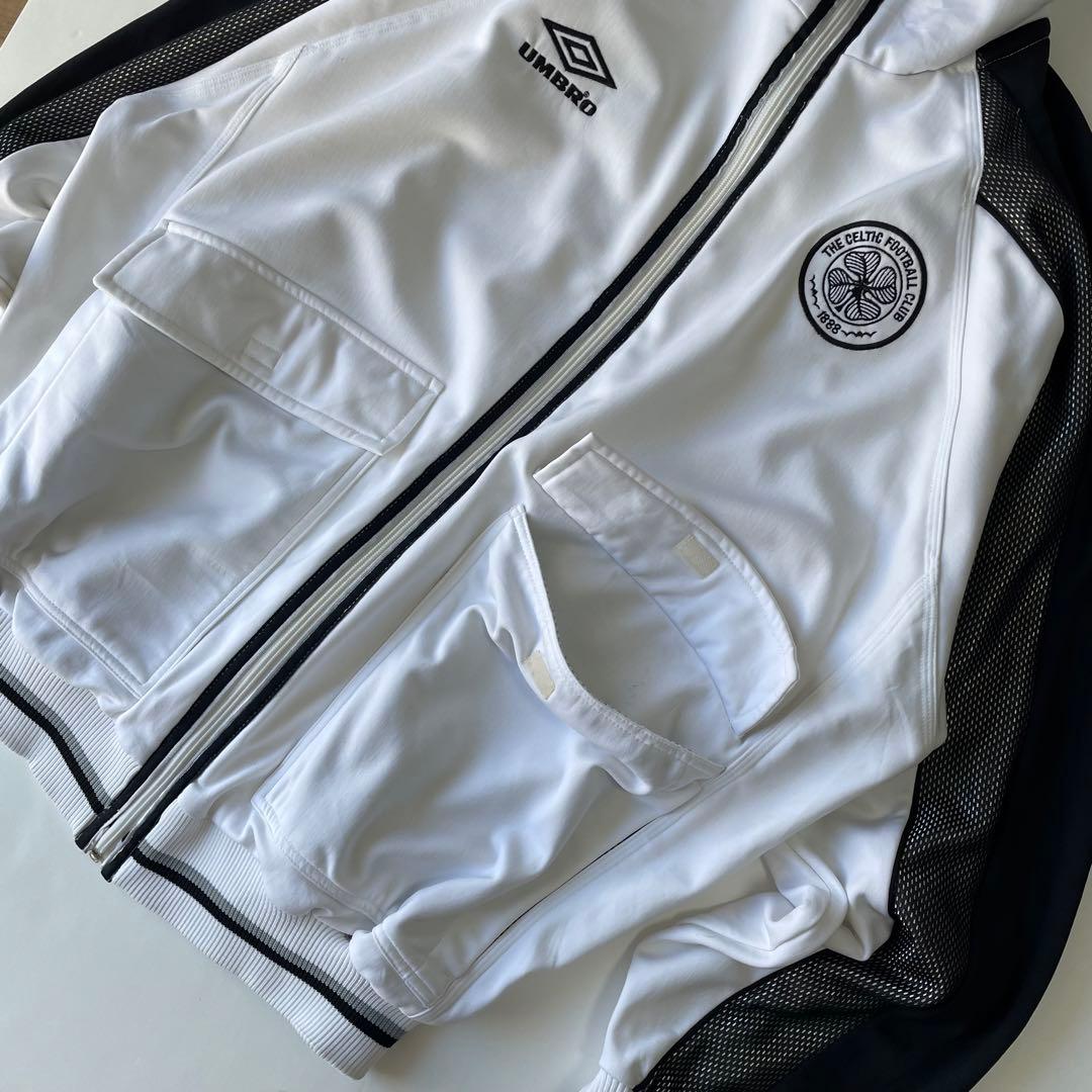 UMBRO セルティック トラックジャケット サッカー ジャージ ロゴ刺繍
