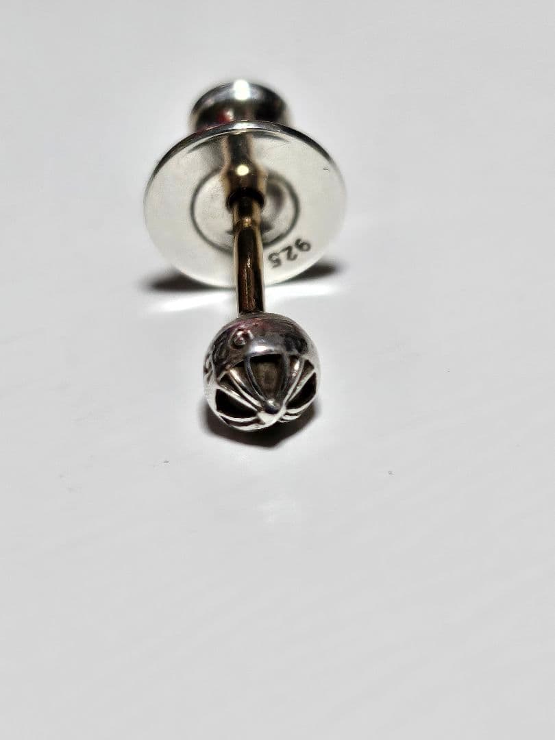 クロムハーツ /ミニクロスボールスタッド シルバーピアス　ガーデナー 楽天市場】【CHROME HEARTS クロムハーツ】MINI CROSS BALL STUD ミニ