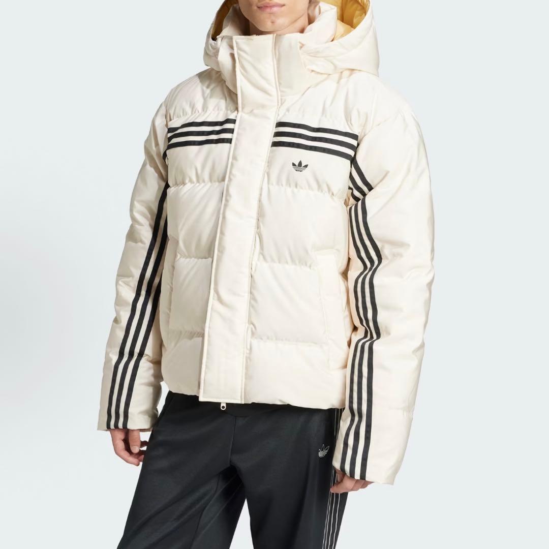 新品XS Adidasパファージャケット メンズ ホワイト JN7476 楽天市場