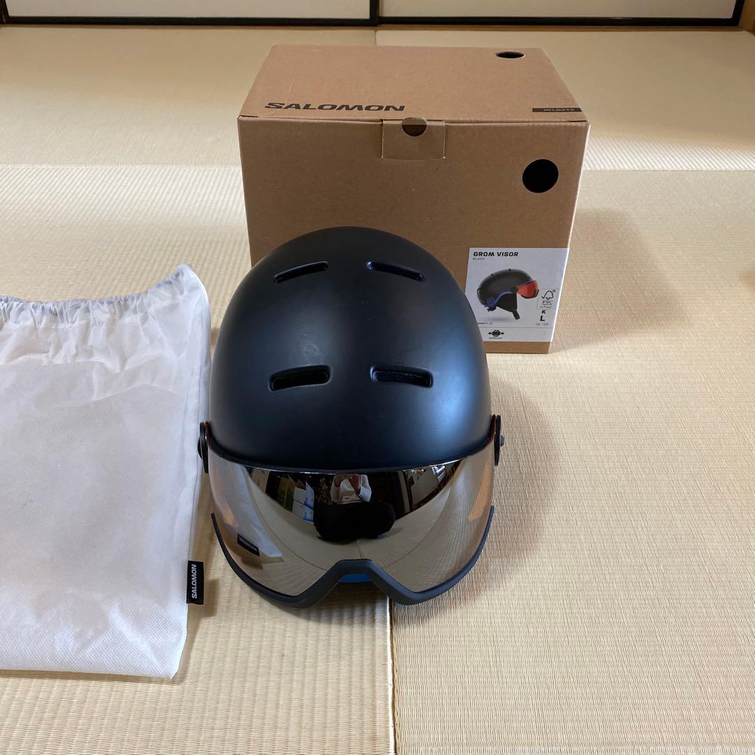 SALOMON 2023 VISION ヘルメット マットブラック Amazon | サロモン(SALOMON) スキー スノーボード ヘルメット DRIVER