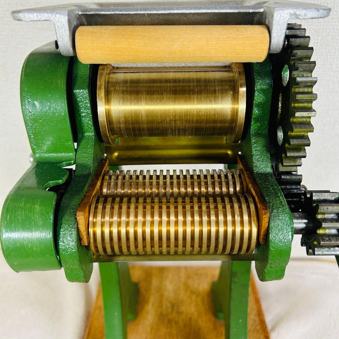 【美品】小野式製麺機　両刃型　2.2mm 4.2mm