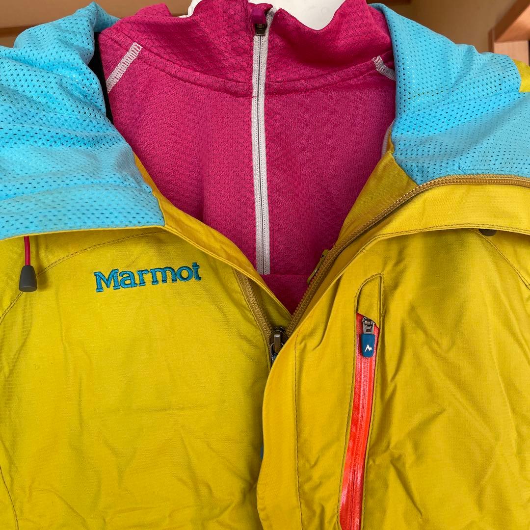 美品！Marmot❣️ウェア.インナーとゴーグル4点セット。sサイズ
