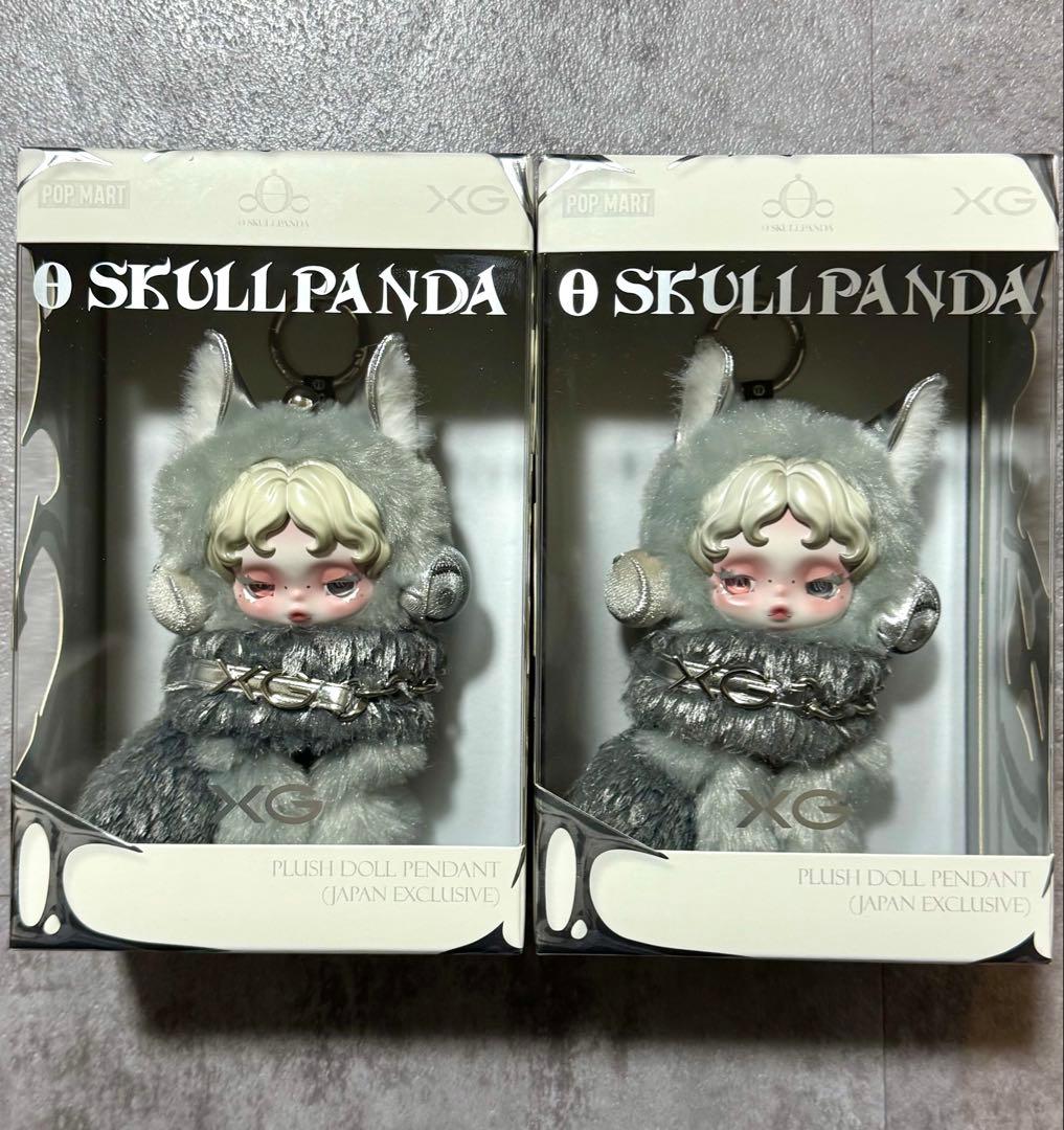 ③ スカルパンダ XG 2つセット POPMART 2個セットSKULLPANDA ポップマート XG スカルパンダ ぬいぐるみ2個