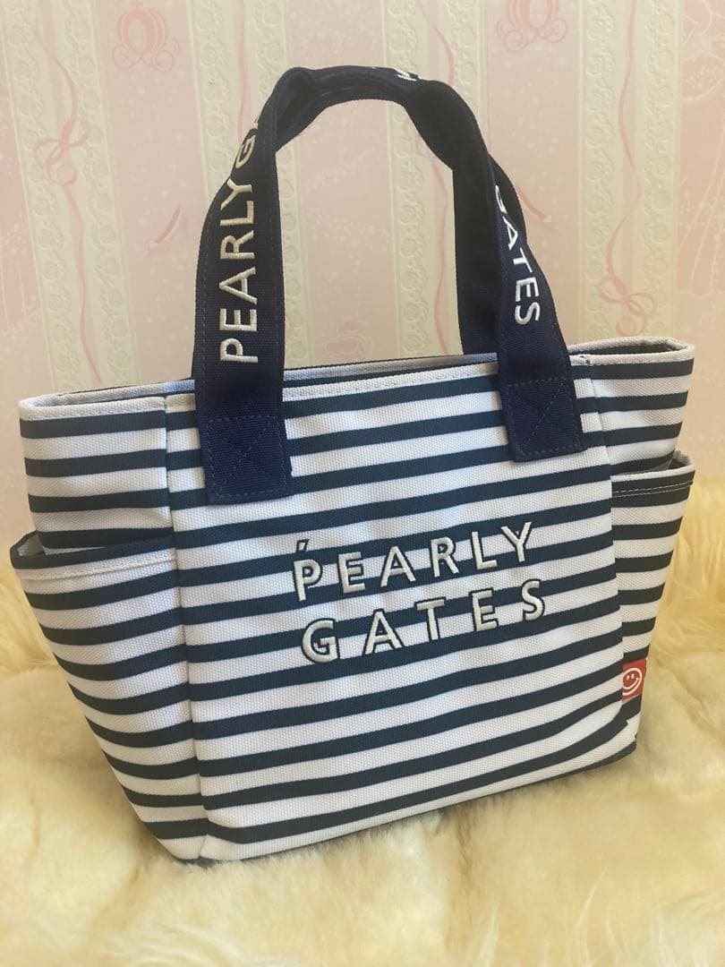【美品】正規品パーリーゲイツ　PEARYGATES カートバッグ　ラウンドバック カートバッグ(ラウンドバッグ)|PEARLY GATES(パーリーゲイツ