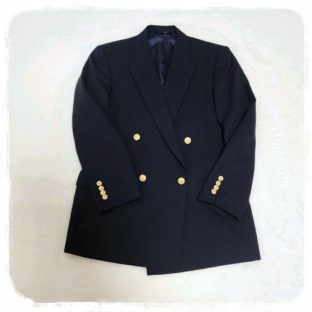 極美品✨️ 紺ブレ 金ボタン GRESHAM ダブル ジャケット スーツ - メルカリ