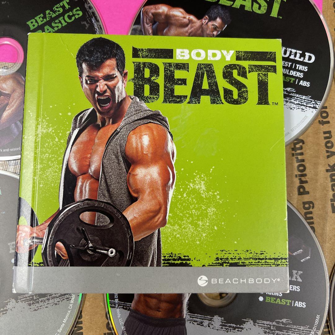 Body Beast DVD 7枚セット　中古品　Beachbody