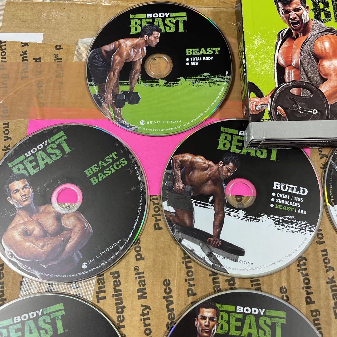 Body Beast DVD 7枚セット　中古品　Beachbody