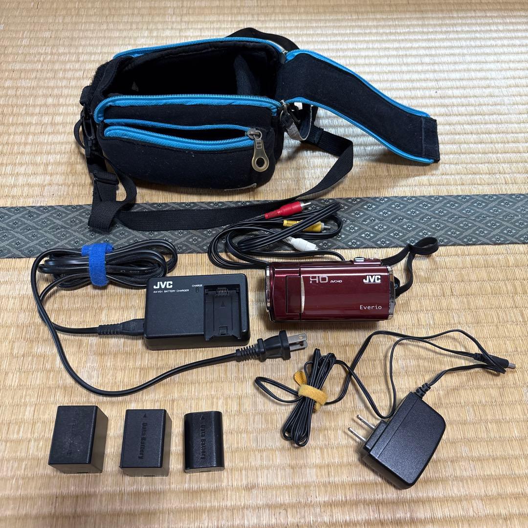 値下げ JVC Everio HD AVCHD ビデオカメラ GZ-HM670 JVC Everio GZ-HM670-R [ルージュレッド] 価格比較 - 価格.com