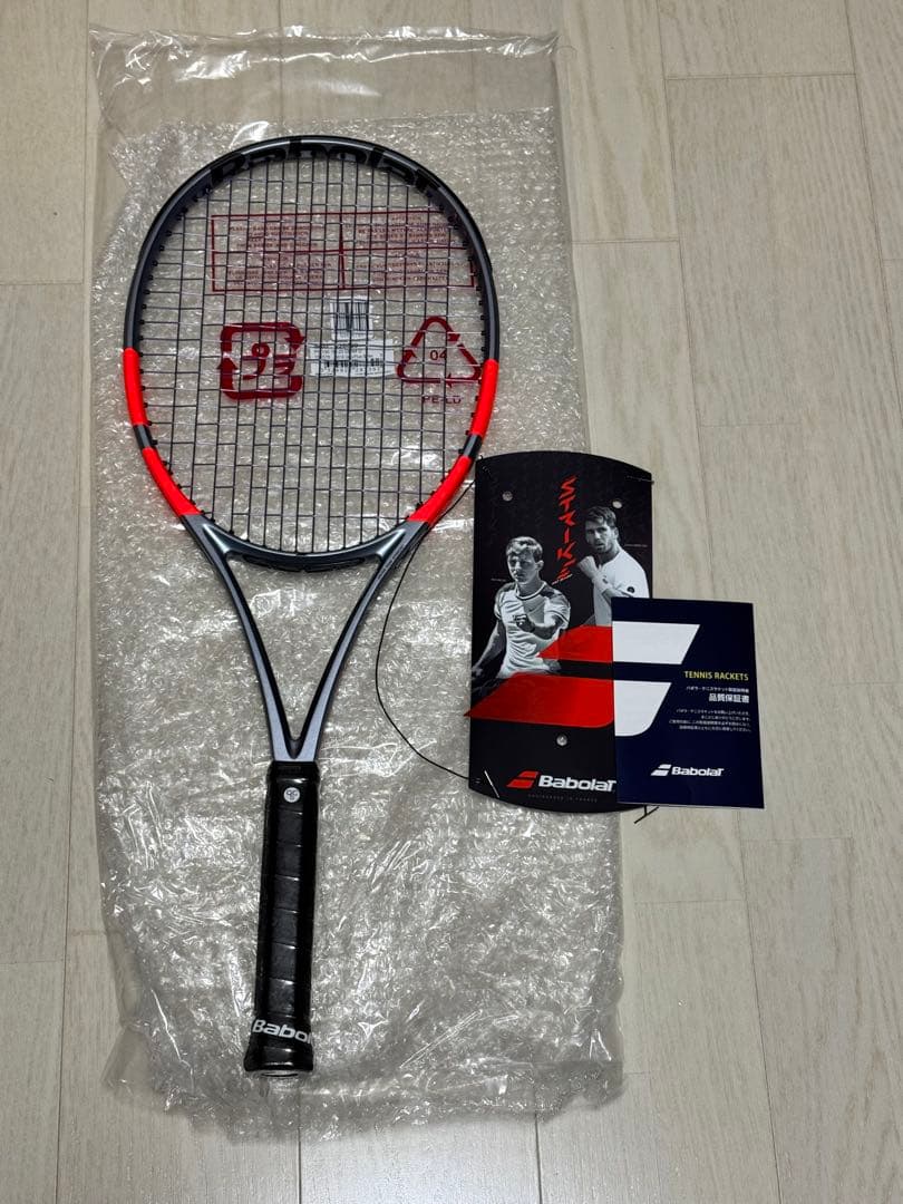 Babolat Pure strike100インチ 16×20 グリップ3 スペック計測済】PURE STRIKE 100 16/20 2024 (ピュア ストライク 100