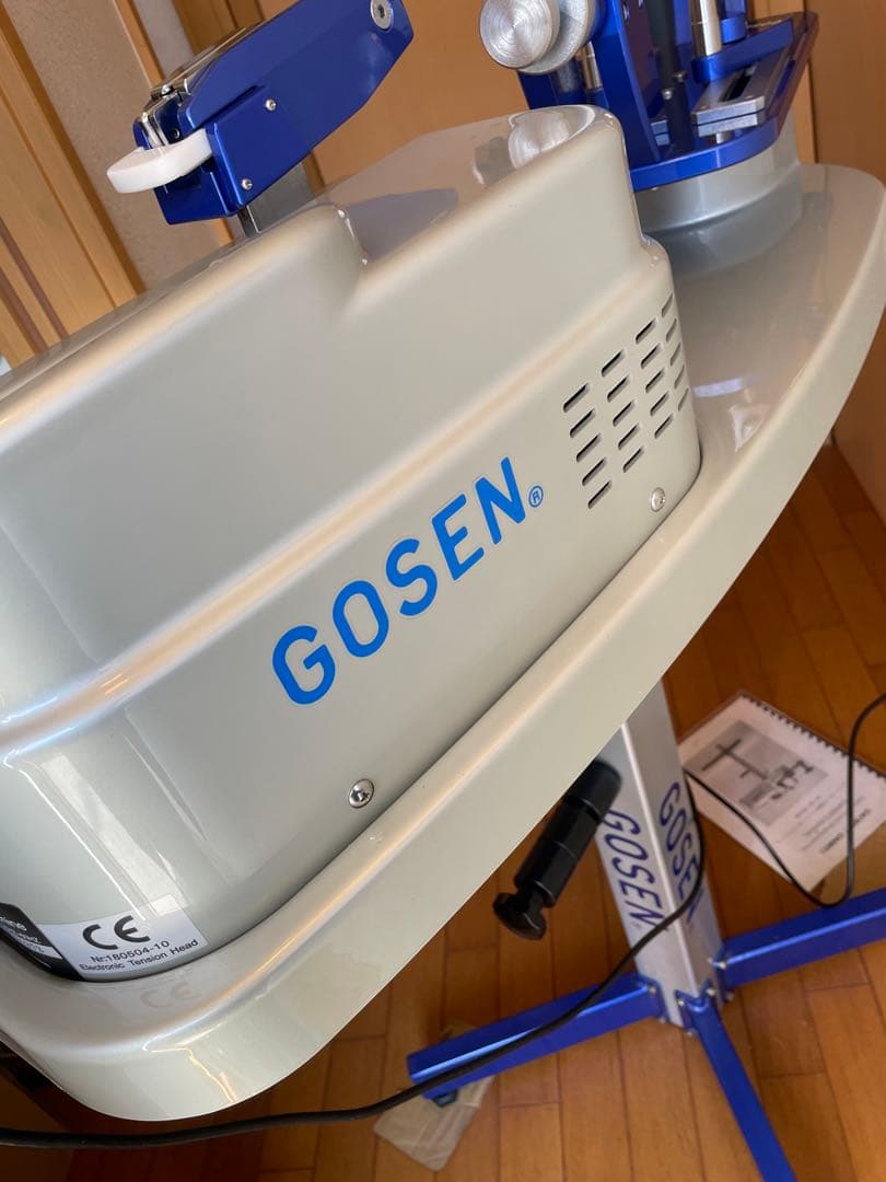完動超美品GOSEN GM800テニスバトストリングマシン動作良好3箱着払い