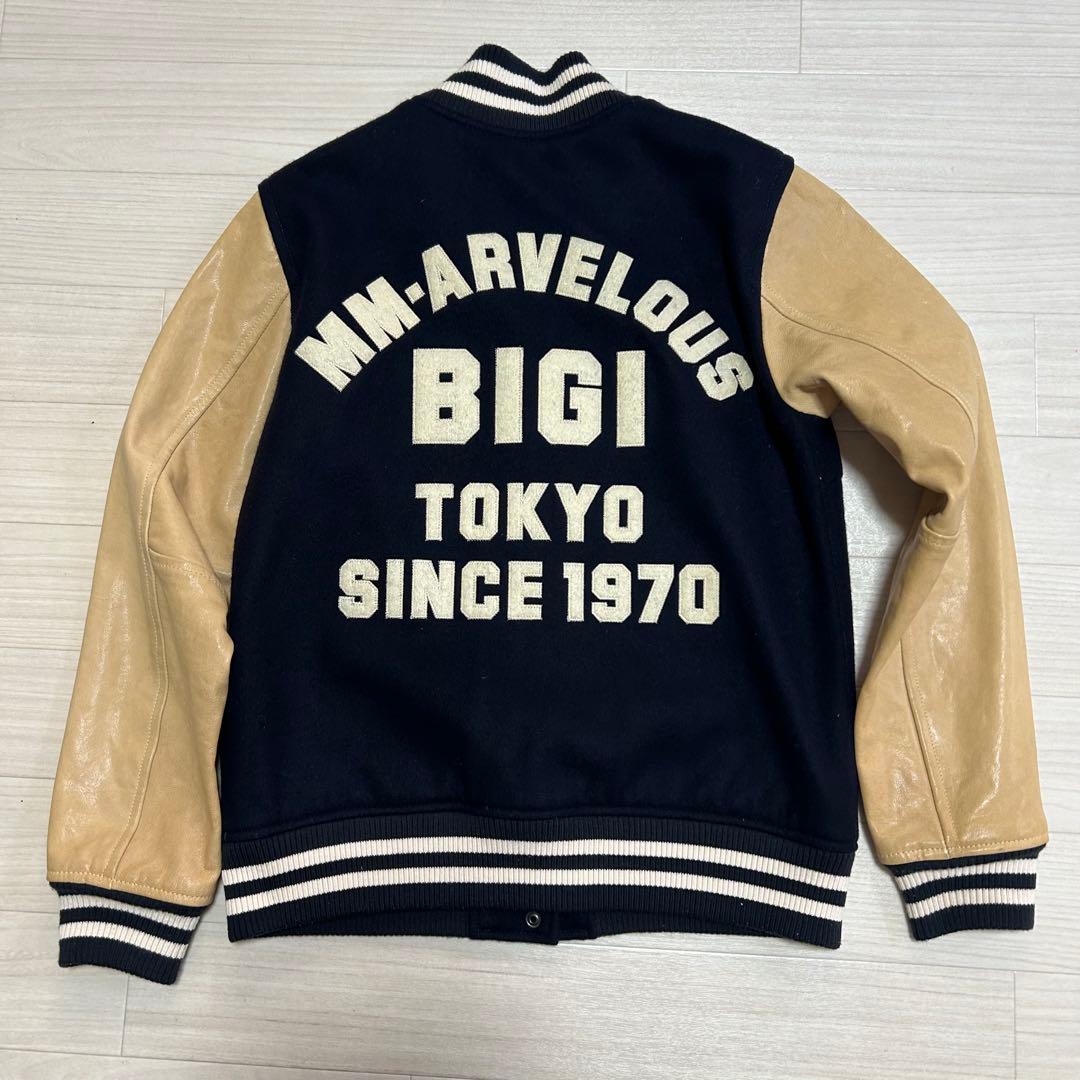 希少 BIGI 40周年記念モデル レザー ヴィンテージ スタジアム