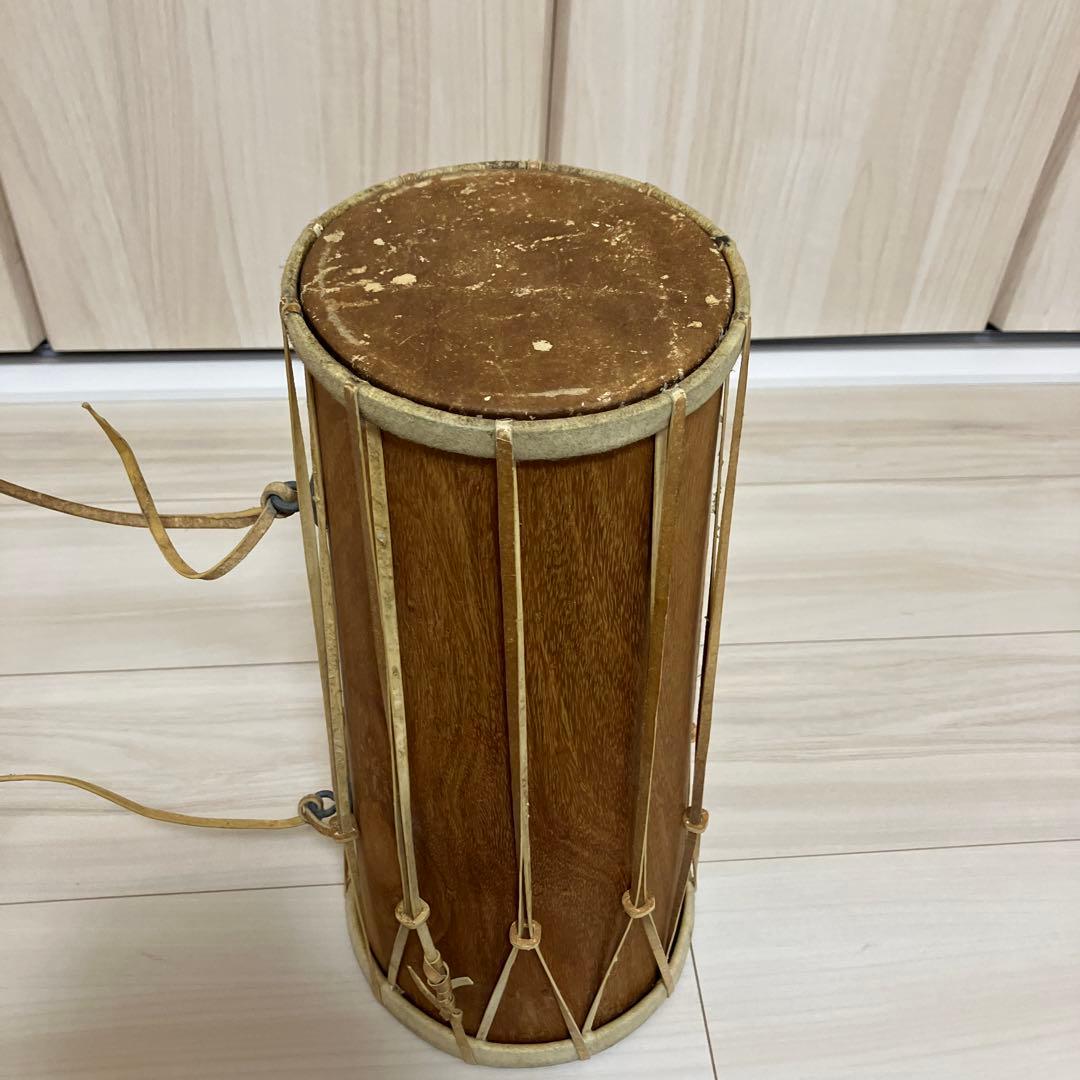 両面太鼓 ガムラン クンダン？ インドネシア バリ 打楽器