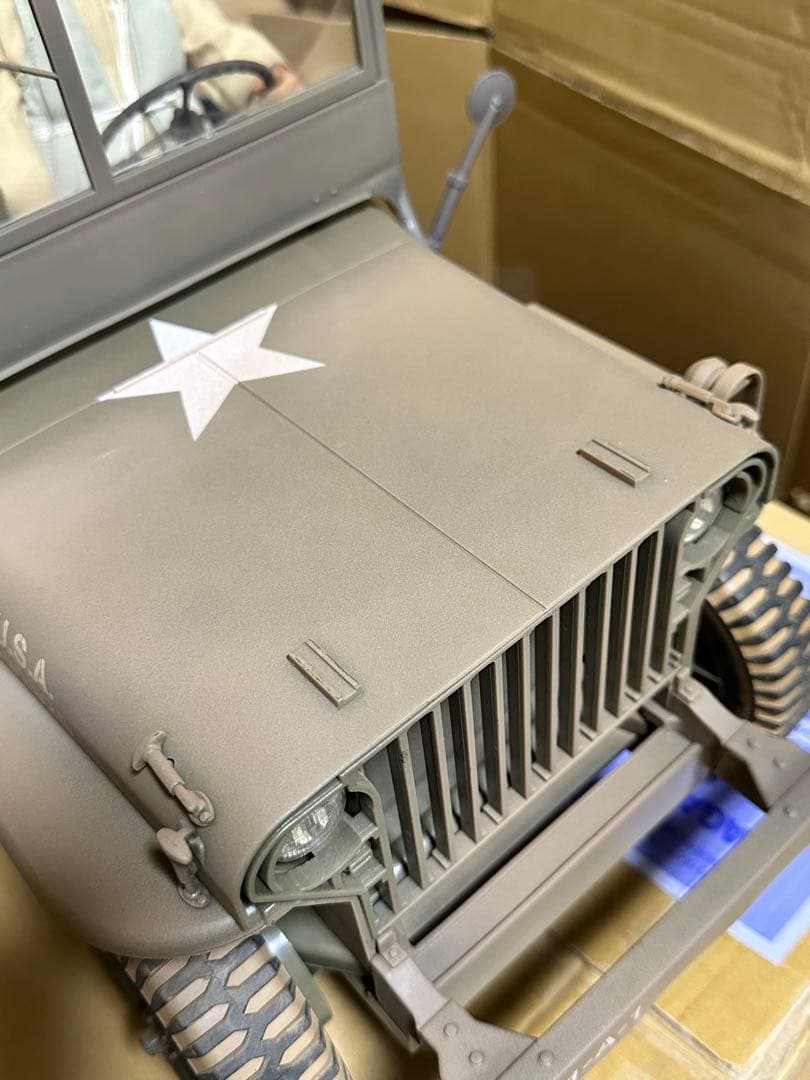 WILLYS JEEP 1/6サイズ ジープ フィギュア付き - メルカリ