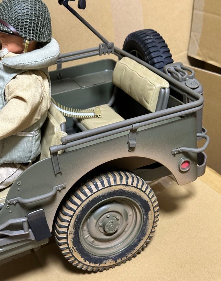 WILLYS JEEP 1/6サイズ ジープ フィギュア付き - メルカリ