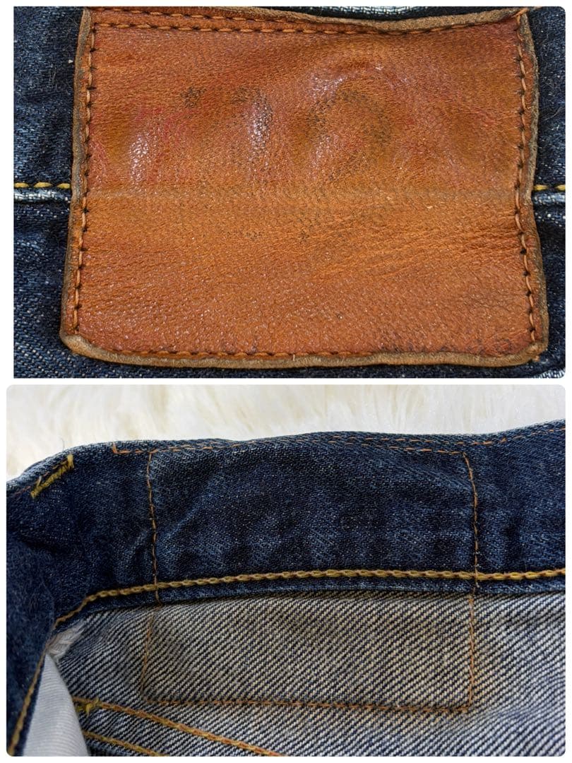 美品】EVISU No.2 大黒 レッドカモメ 赤耳 極太 W36 2XL濃