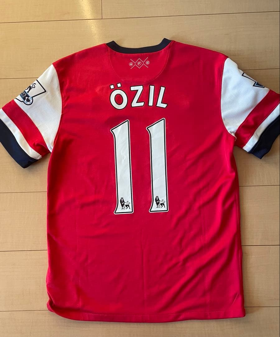 ナイキプレミアリーグアーセナルFCエジルサッカーユニフォームホーム13