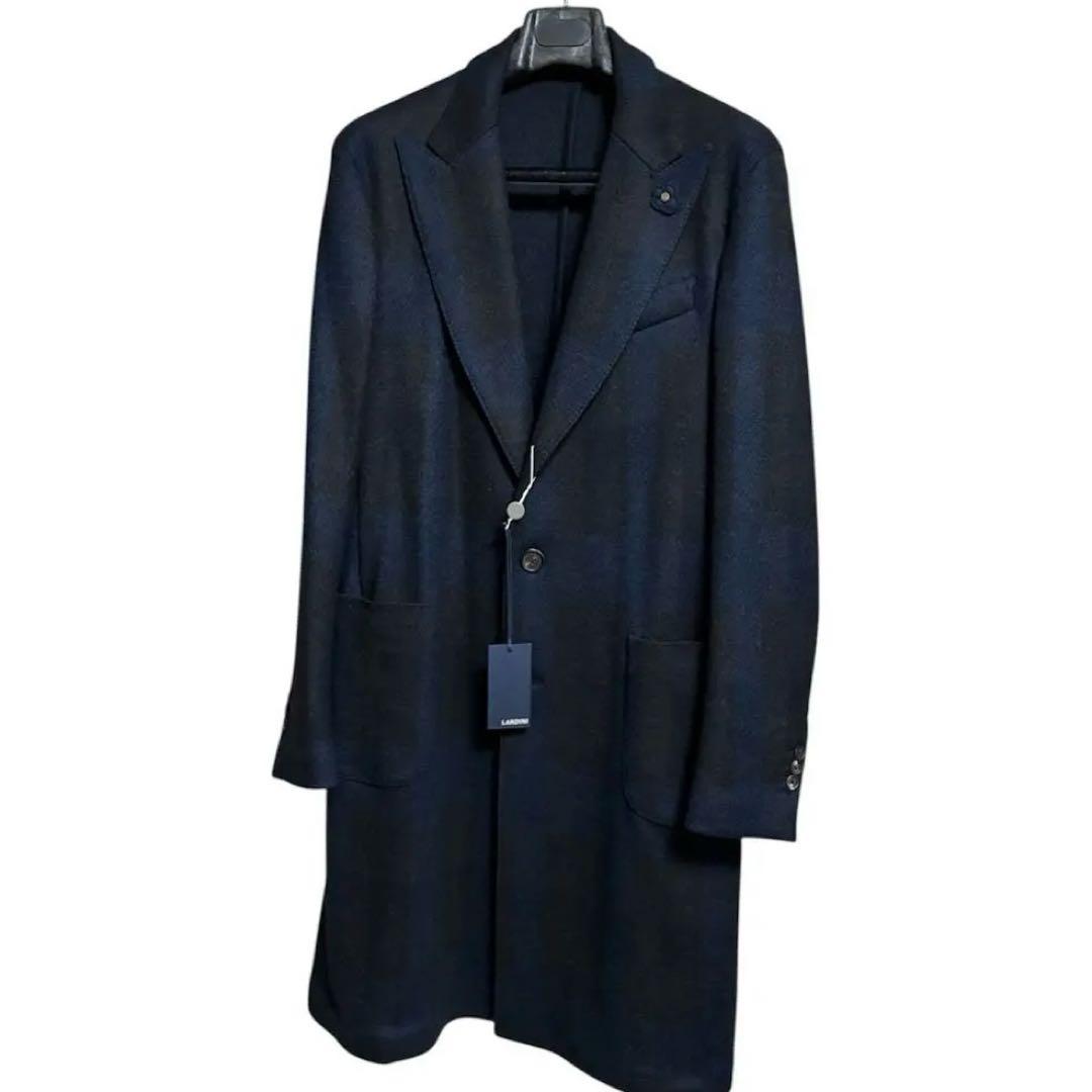 しげお様専用【新品】ラルディーニ LARDINI チェスターコート ウール