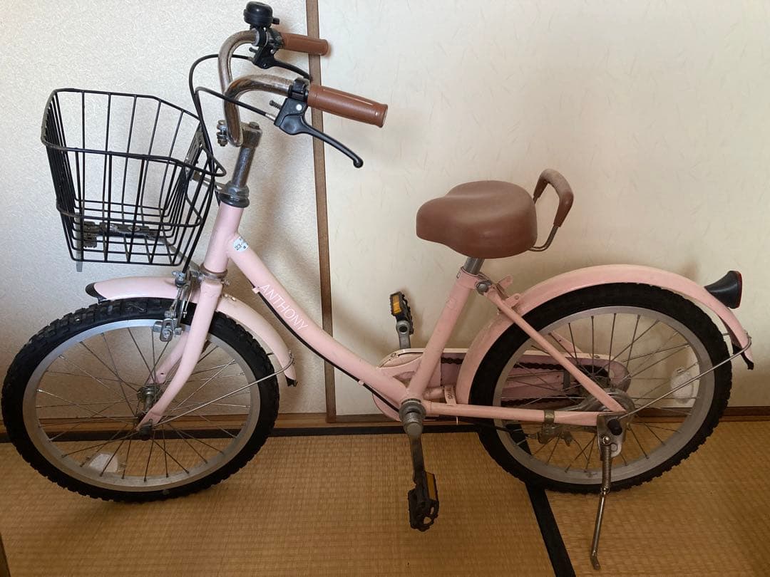 値下げしました！子供用自転車 ピンク 補助輪・前部バスケット付き 自転車 カゴ付き子供自転車 16インチ Cyfie 花カゴ ピンク 組み立て式