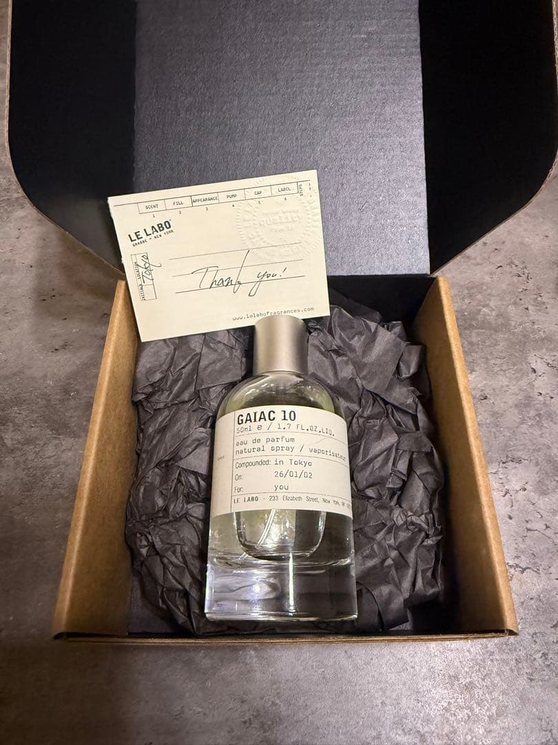 香水(ユニセックス) LE LABO GAIAC 10 100ml Eau de Parfum 楽天市場】ルラボ LE LABO ガイアック10 東京限定 100ml GAIAC 10 香水