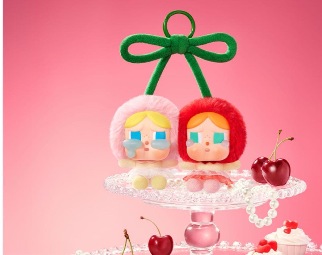 CRYBABY クライベイビー さくらんぼ ぬいぐるみ キーホルダー 新品