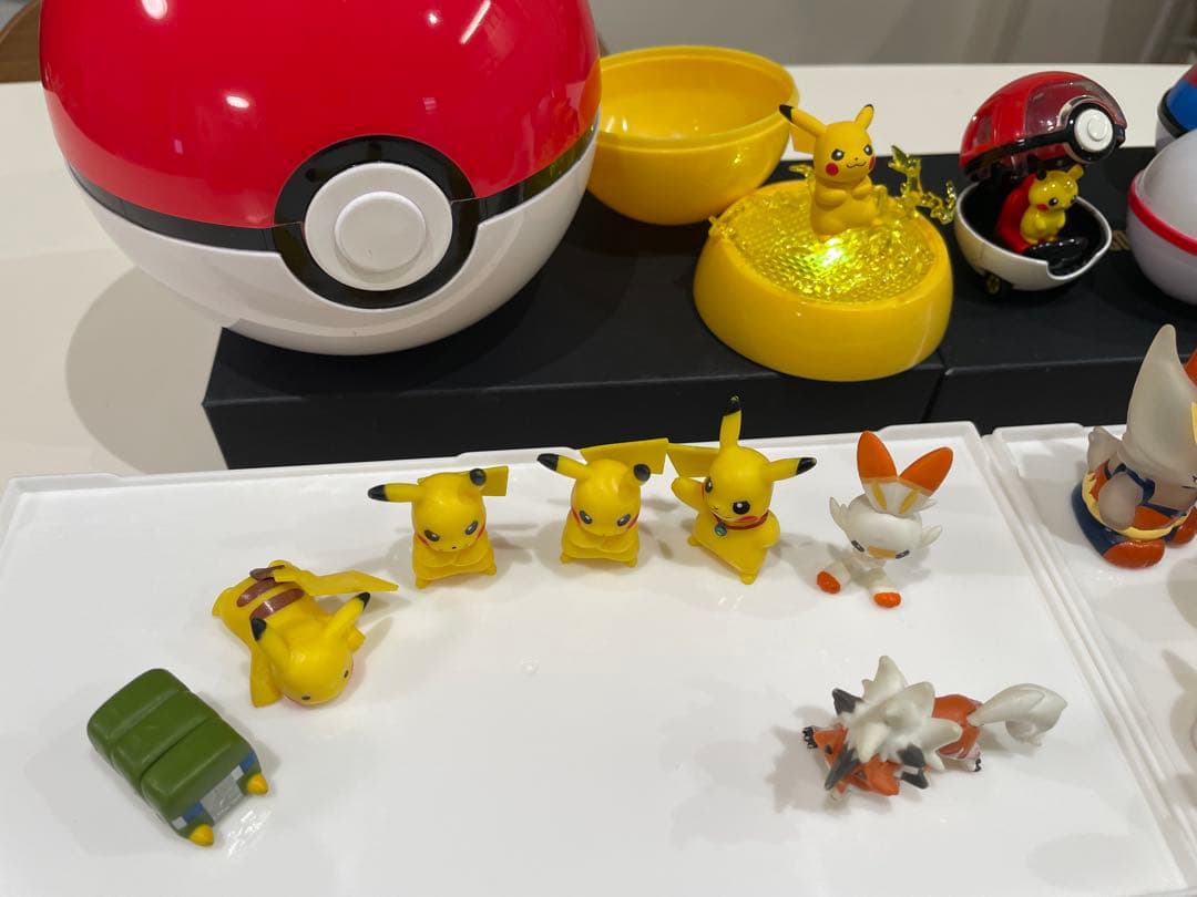 ポケモン フィギュア 79点大量セット モンコレ 指人形 モンスターボール