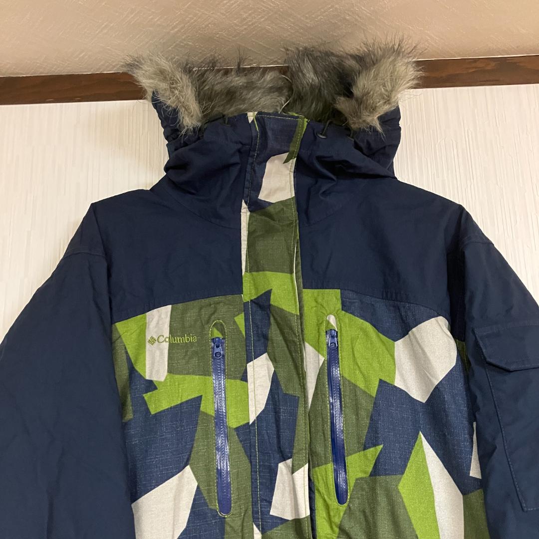 columbia コロンビア スノボ ウェア L TITANIUM ファー取外