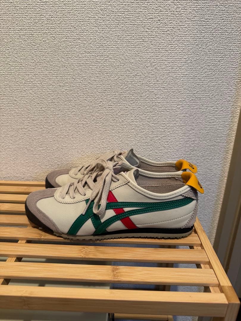 ［yamamoto ］Onitsuka Tiger MEXICO 66 紅葉モチーフのオニツカタイガー大山友禅染スニーカー - Impress Watch
