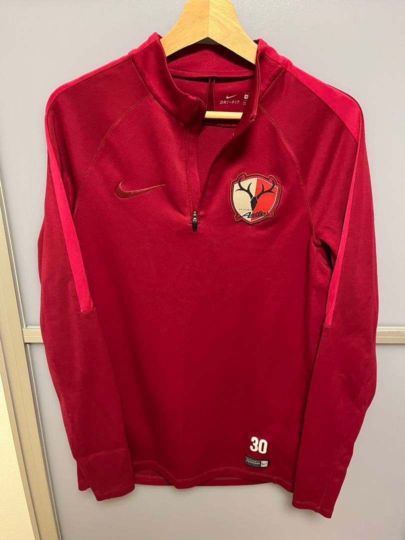 鹿島アントラーズ トレーニングウェア 練習着 Nike 上下セット 支給品