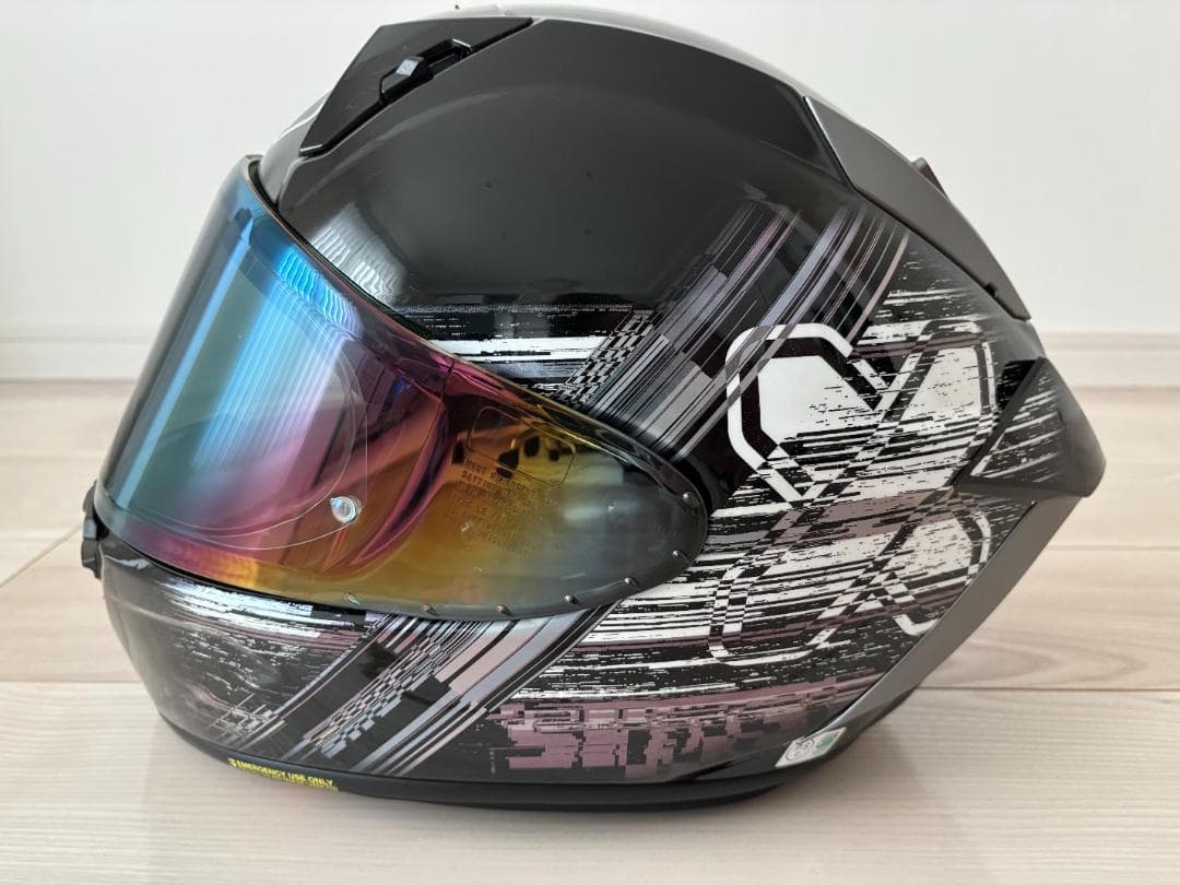 SHOEI X-Fifteen TC-5 クロスロゴ L ＋ ミラーシールド SHOEI X-Fifteen Cross Logo – SHOEI® Helmets USA