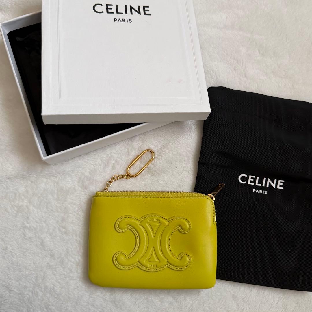 CELINE セリーヌ ケース イエロー 楽天市場】【返品可】セリーヌ CELINE キュイル パステルイエロー