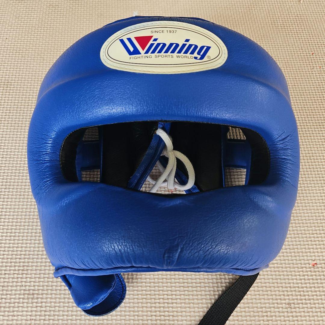 Winning ヘッドギア Lサイズ 青 Amazon | 【Winning/ウイニング】 ヘッドギア フルフェイスタイプ L