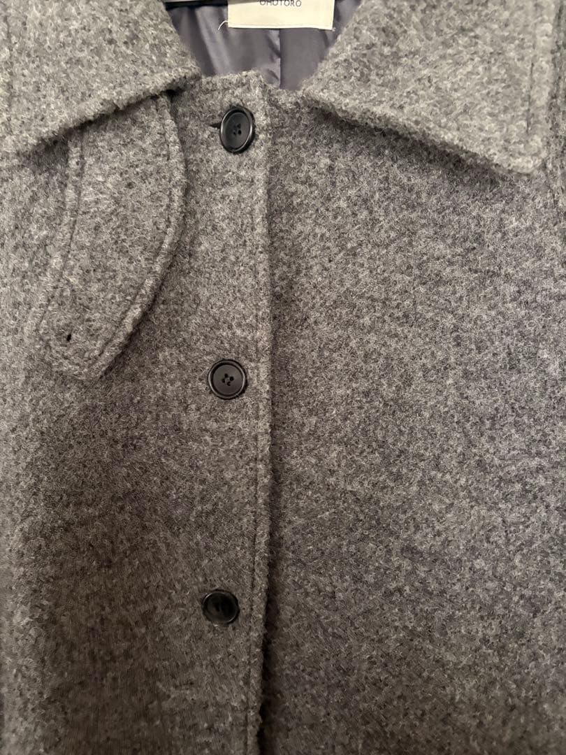 ohotor Tangled Alpaca Coat ロングコート グレー - メルカリ