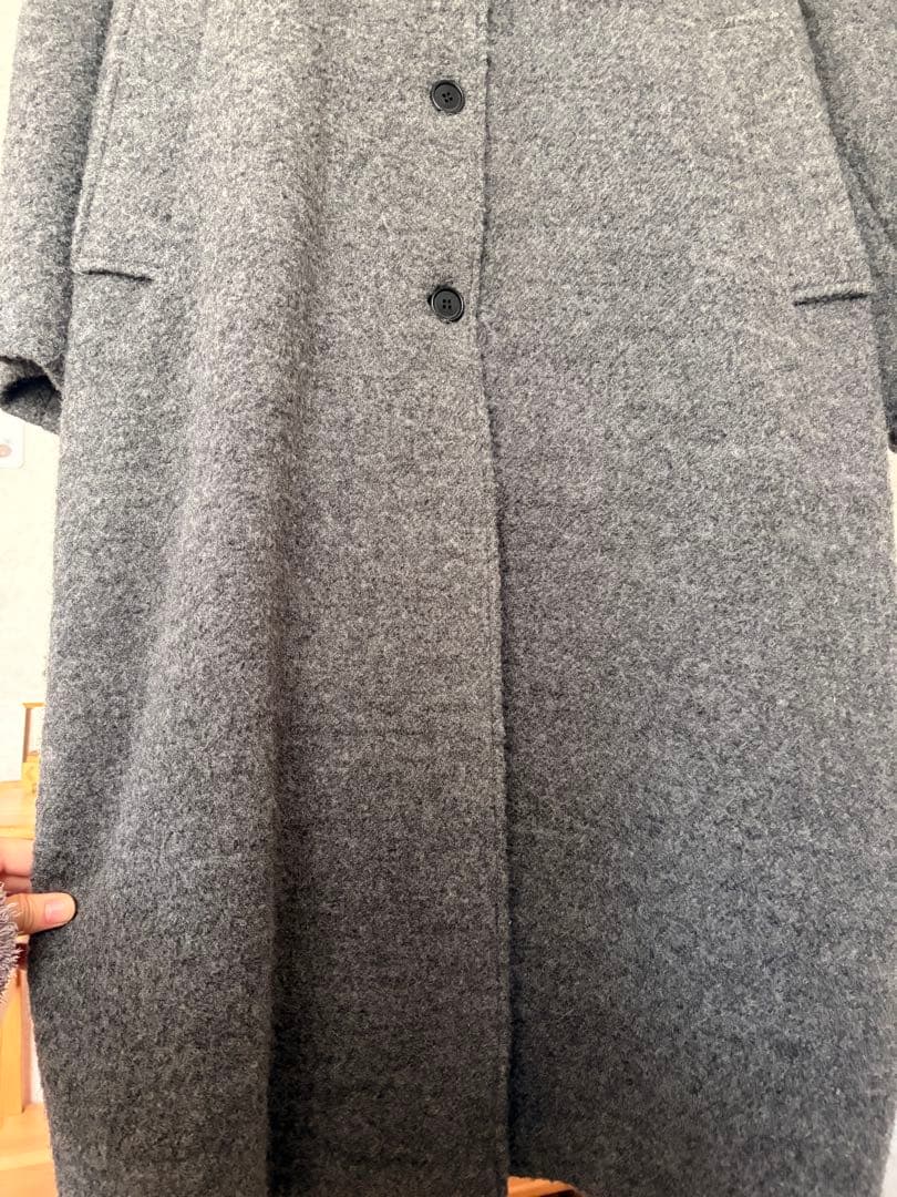 ohotor Tangled Alpaca Coat ロングコート グレー - メルカリ