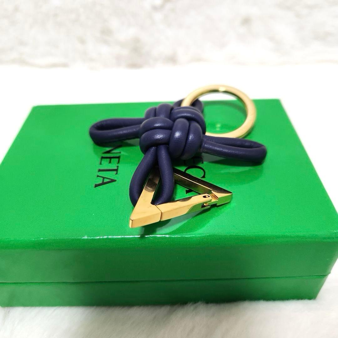 ✨ほぼ未使用 付属品完備✨ボッテガ キーリング トライアングル