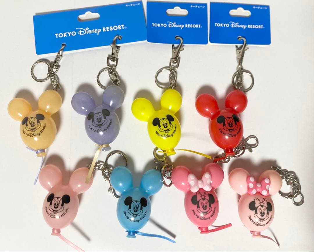ディズニーバルーンキーホルダーセット 東京ディズニーリゾート