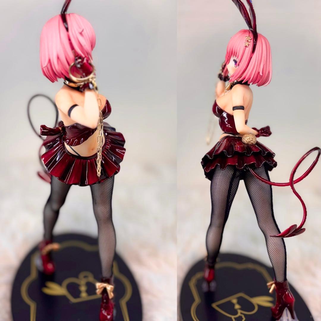榛*中様 ToLOVEる モモ フィギュア リペイント 小悪魔バニー プライズ