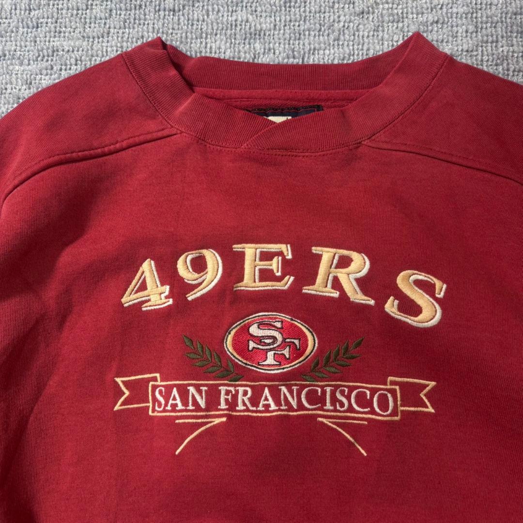 90s 古着 STARTER 49ers NFL 刺繍 スウェット ビンテージ - メルカリ