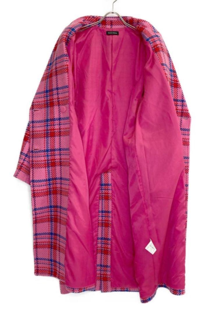 メゾンスペシャル ロービングチェックオーバーコート - メルカリ