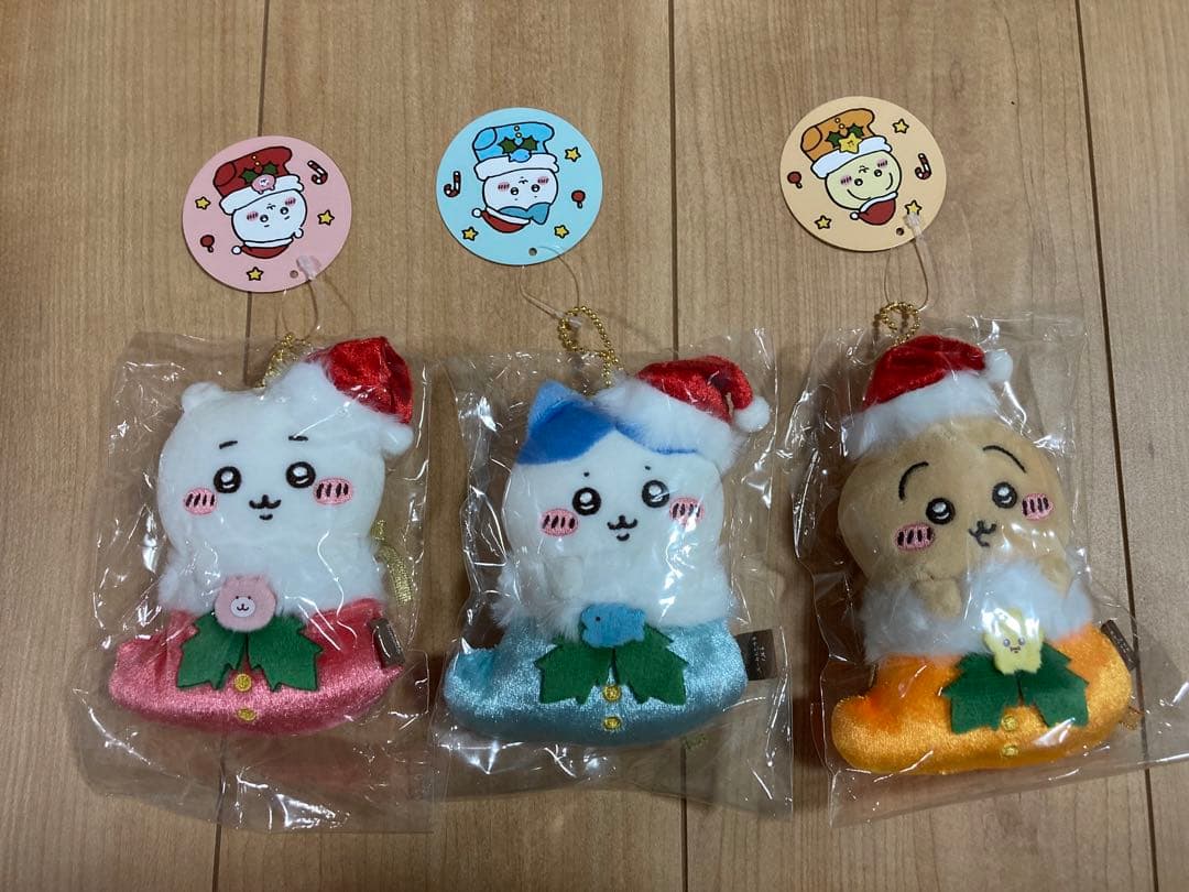 ちいかわ オーナメントにもなるマスコット ちいかわ達をツリーに吊るせる！ 「オーナメントにもなるマスコット