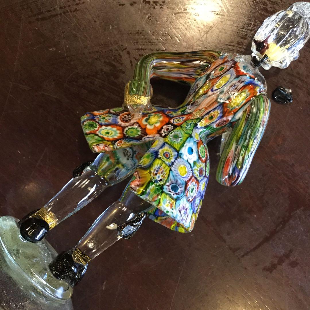 ベネチアングラス① お人形 新品未使用ですが破損 - メルカリ