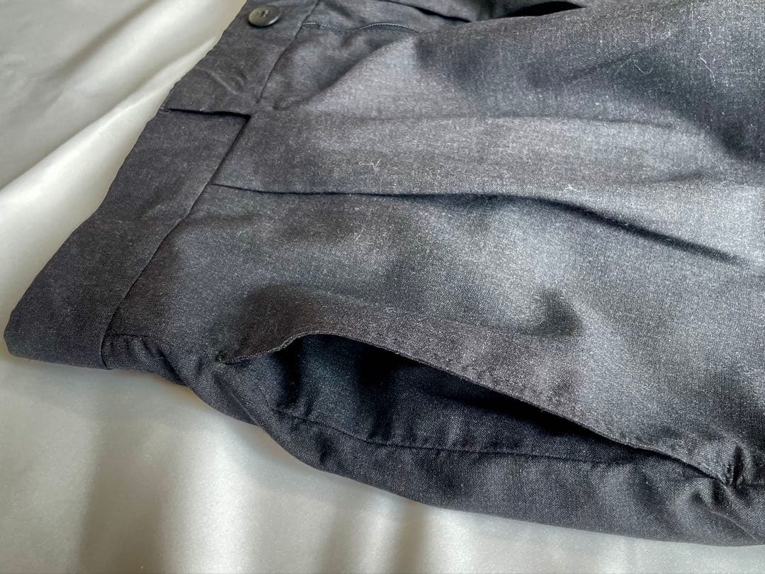 GIORGIO ARMANI 黒タグ 90s ヴィンテージ 高級タックスラックス