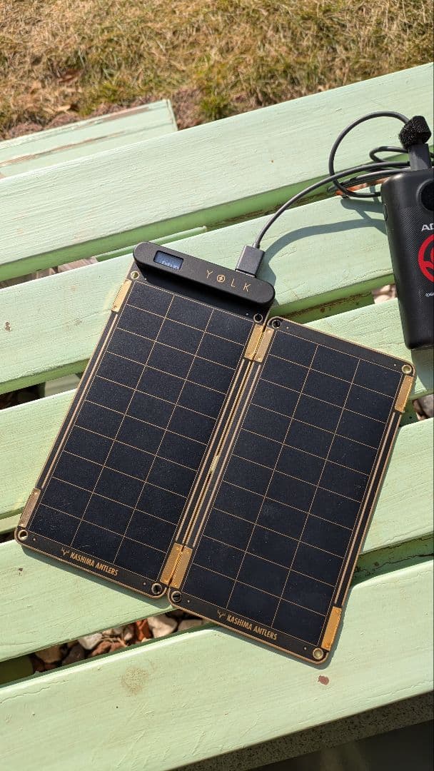 ソーラー充電器 YOLK SolarPaper 5Wセット　鹿島アントラーズ 楽天市場】YOLK ソーラー充電器/ソーラーペーパー5Wセット(Solar Paper