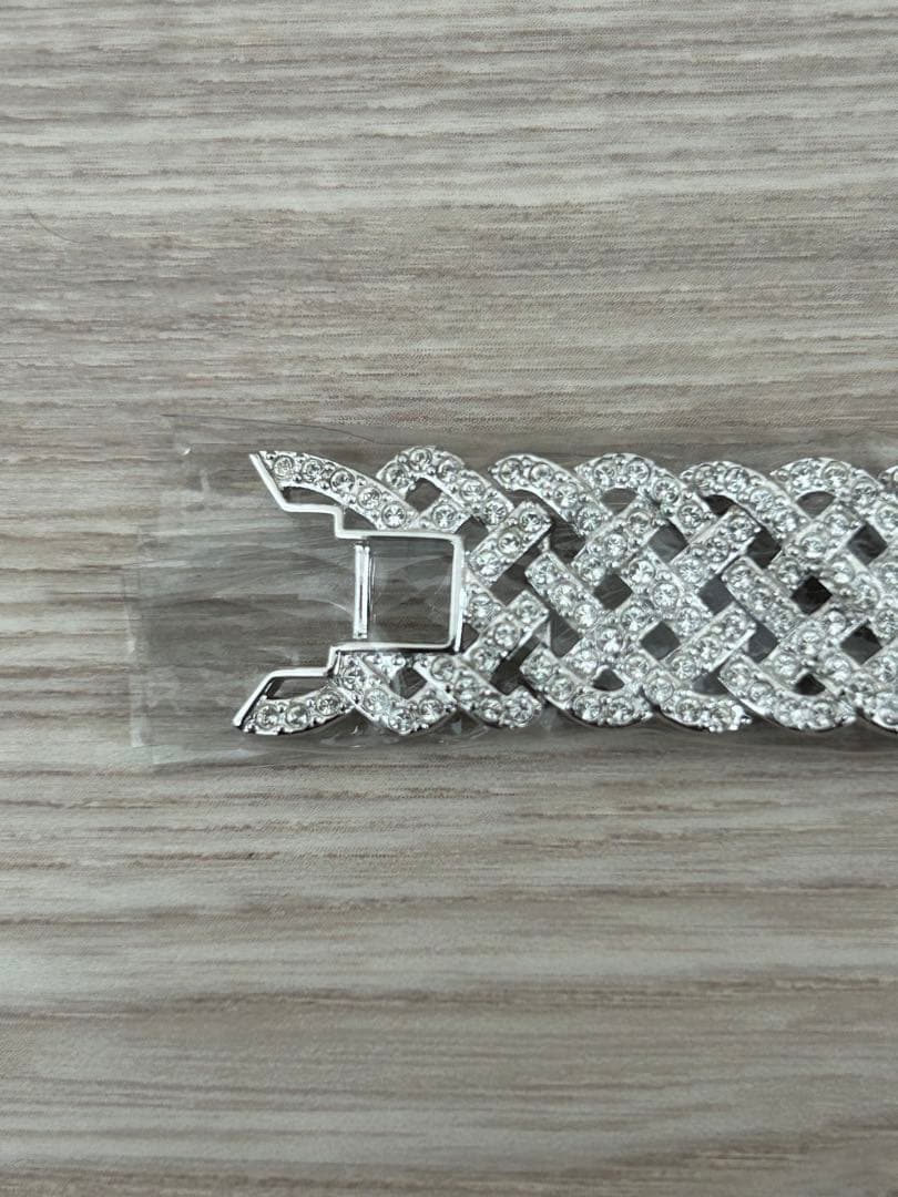 配送代セット売り値引き交渉OK) Swarovski シルバー ブレスレット 楽天