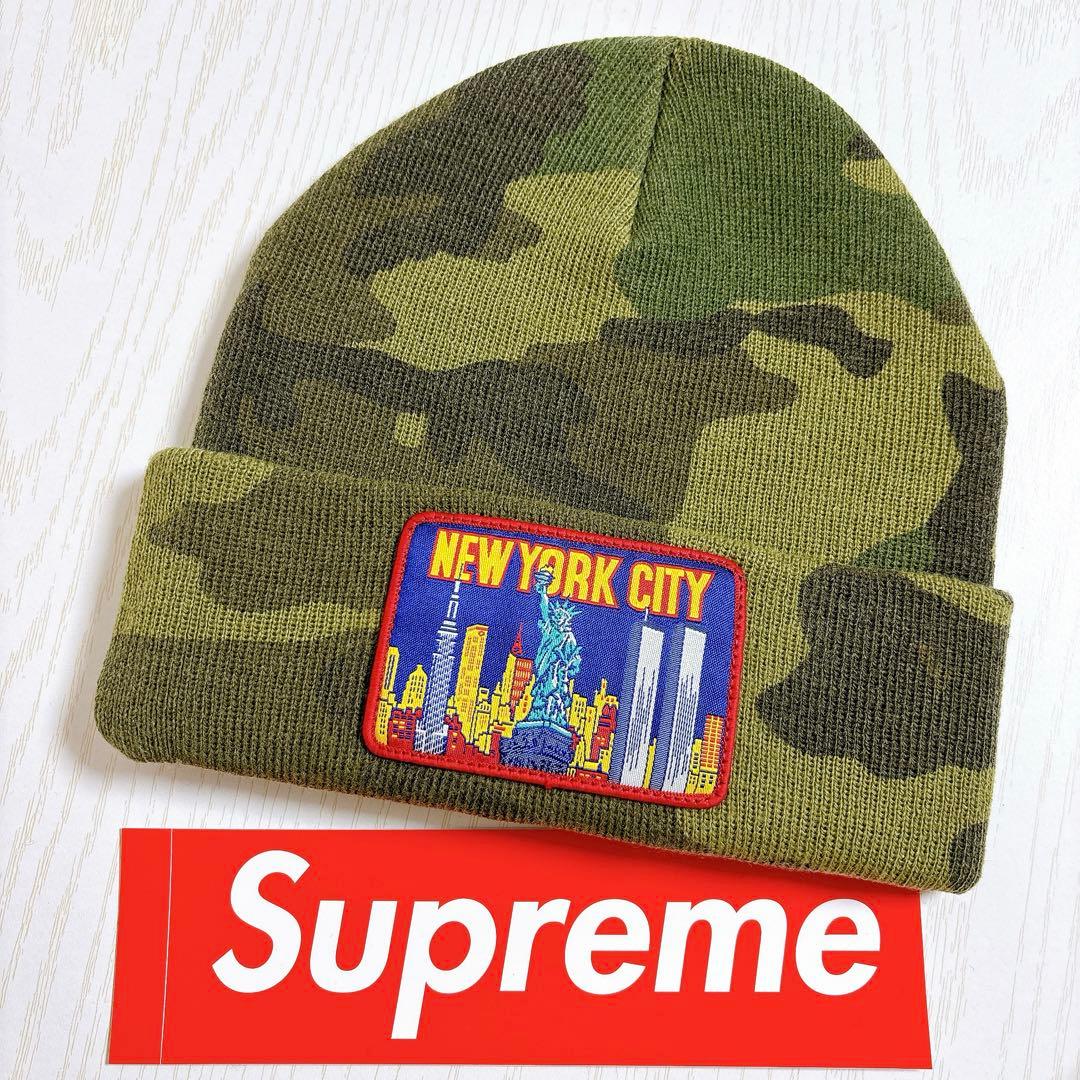 Supreme シュプリーム ニット帽　ビーニー　カモフラージュ　迷彩 中古・古着通販】SUPREME (シュプリーム) New Era (ニューエラ) ニット