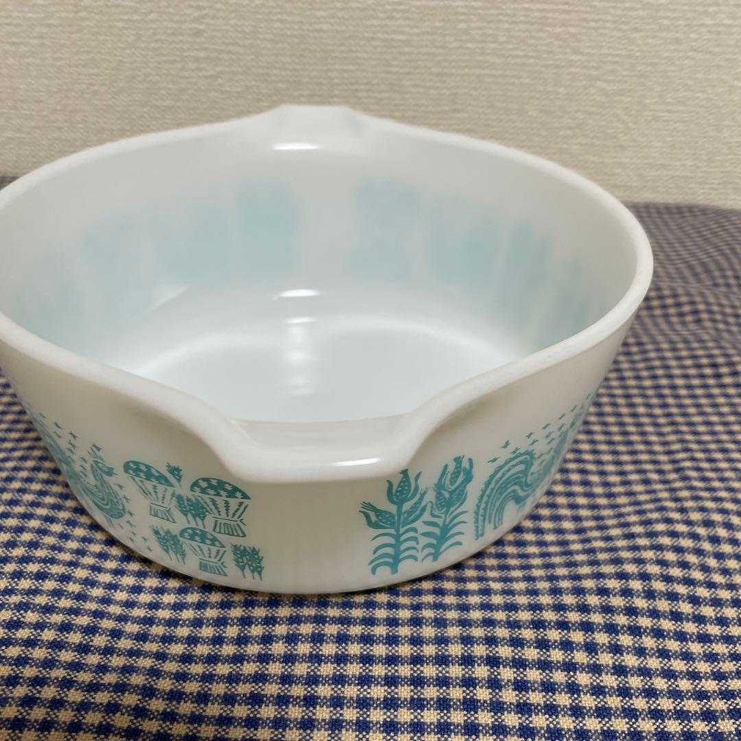 PYREX キャセロール バタープリント アーミッシュ柄 ガラス蓋付 - メルカリ